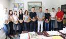 Prijem za učenike generacije kod gradonačelnika Prijem za učenike generacije kod gradonačelnika